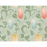 Ronald Redding Designs Canterbury Bells Sage Wallpaper