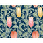 Ronald Redding Designs Canterbury Bells Navy Wallpaper