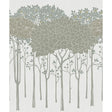 Ronald Redding Designs Oakwood Grove White Wallpaper