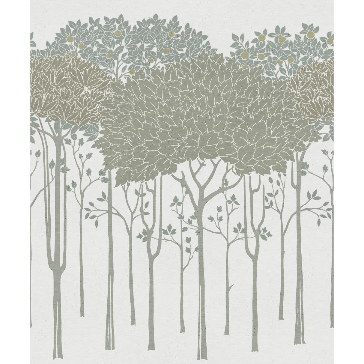 Ronald Redding Designs Oakwood Grove White Wallpaper