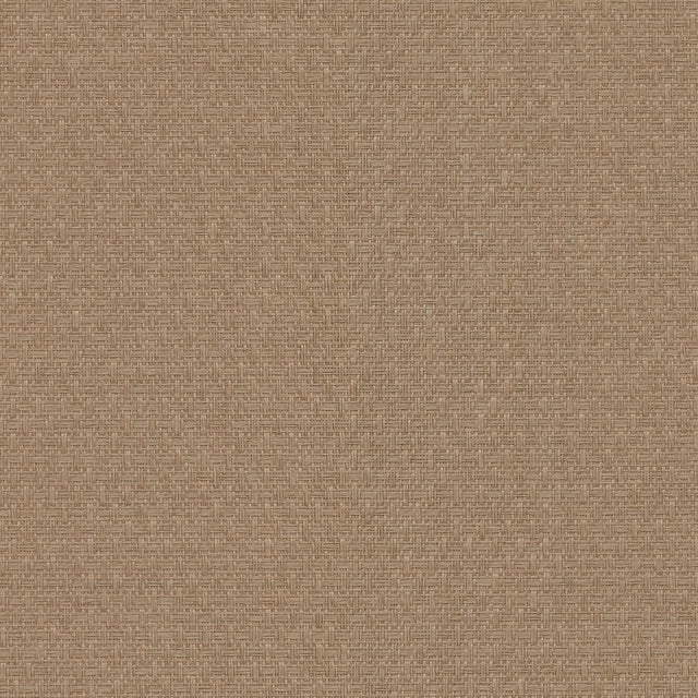 A-Street Prints Twine Fabric Textures Brown Wallpaper