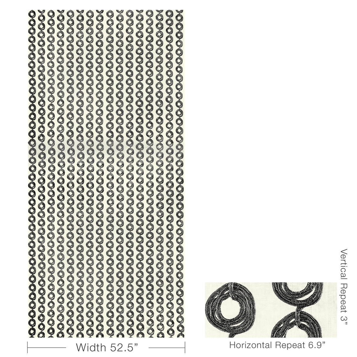 Kravet COINCIDE NOIR Drapery Fabric