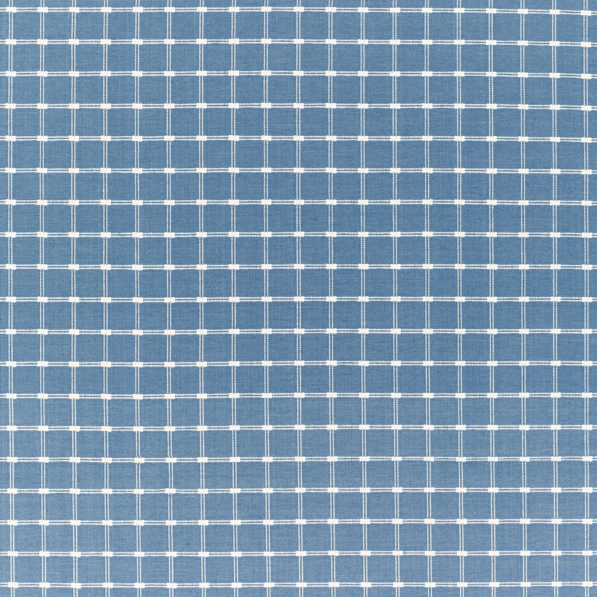 Brunschwig & Fils LISON CHECK SKY Upholstery Fabric