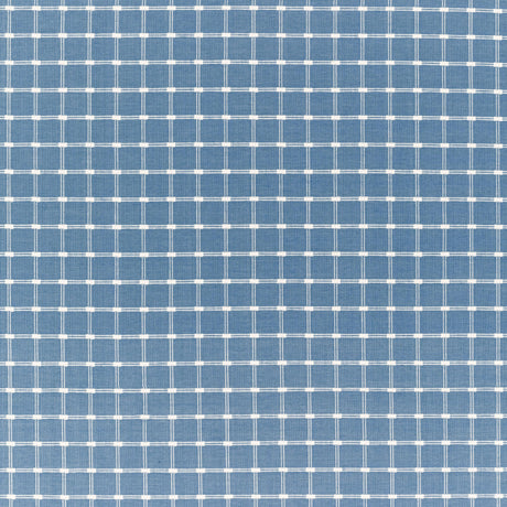 Brunschwig & Fils LISON CHECK SKY Upholstery Fabric
