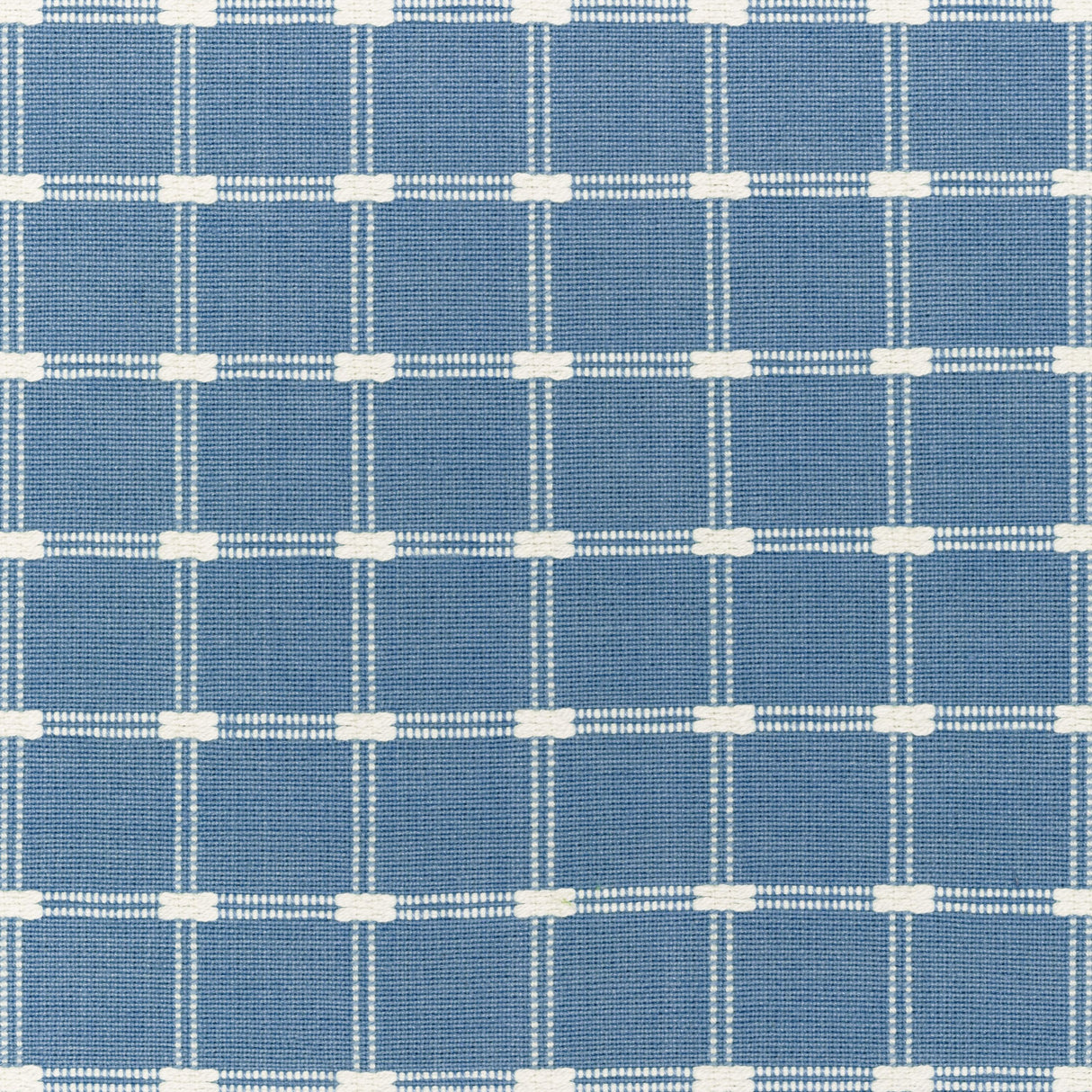 Brunschwig & Fils LISON CHECK SKY Upholstery Fabric