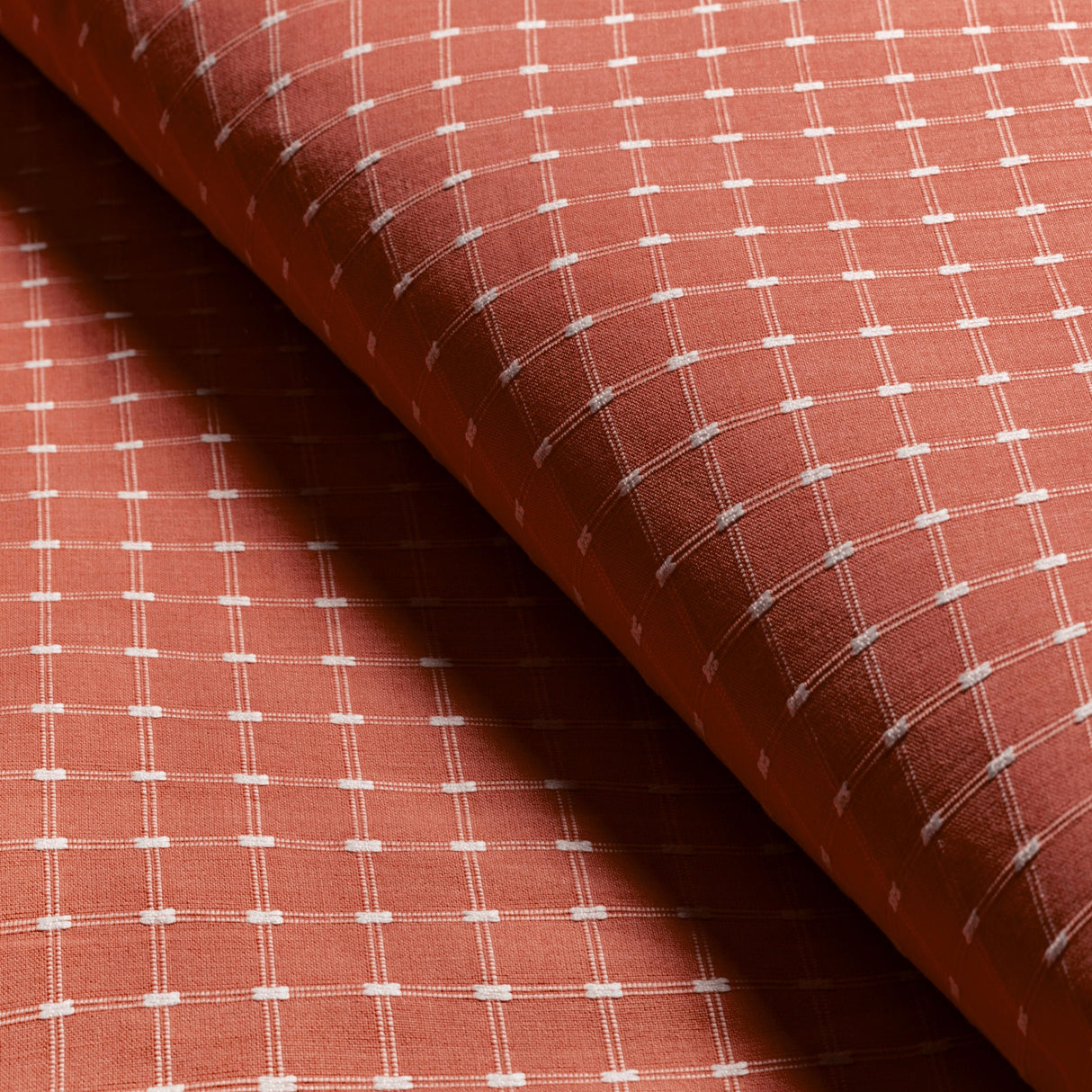 Brunschwig & Fils LISON CHECK MELON Upholstery Fabric