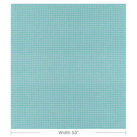Brunschwig & Fils LISON CHECK AQUA Upholstery Fabric