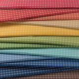 Brunschwig & Fils LISON CHECK AQUA Upholstery Fabric