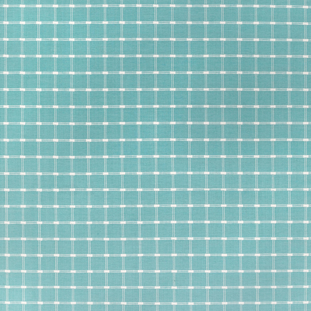 Brunschwig & Fils LISON CHECK AQUA Upholstery Fabric
