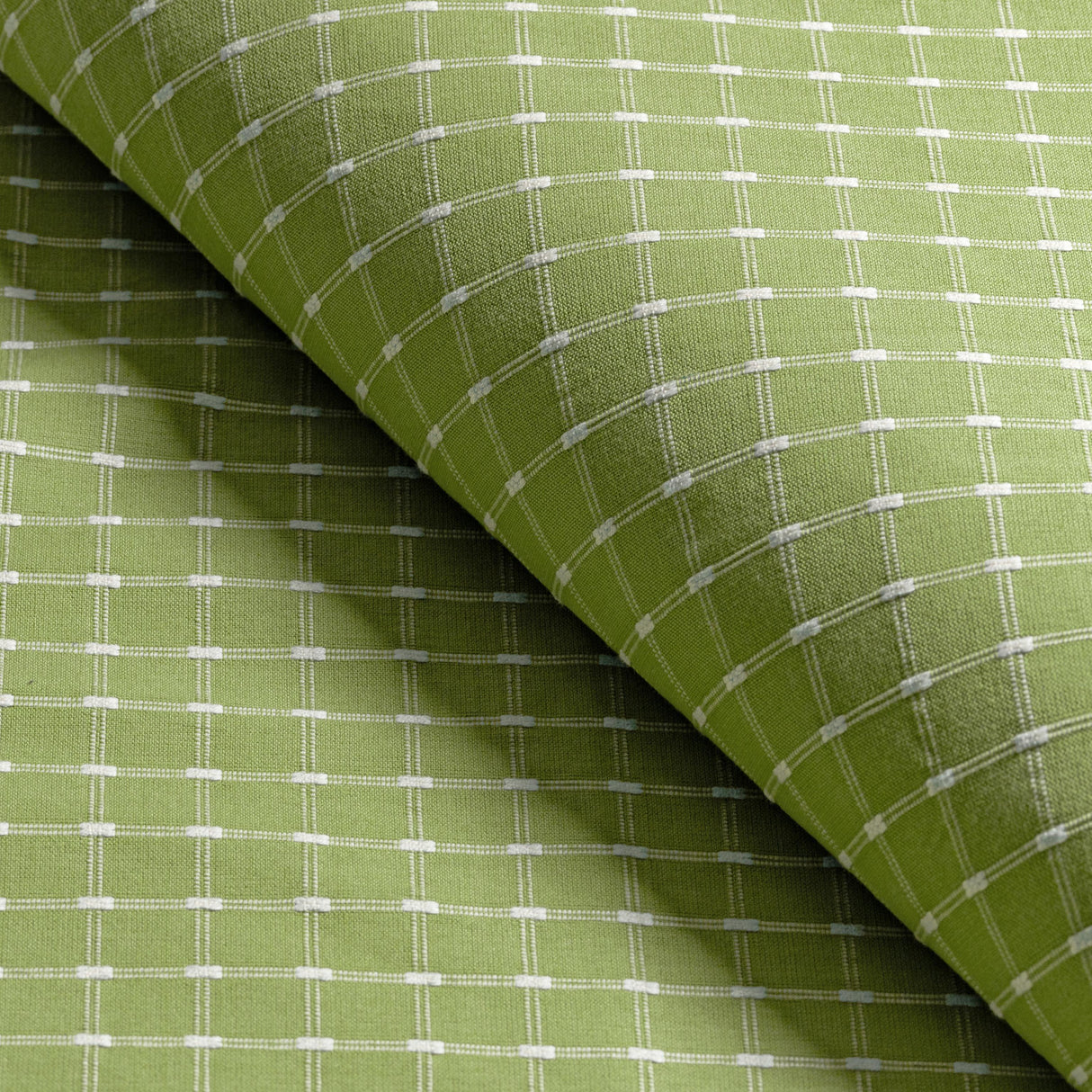Brunschwig & Fils LISON CHECK LEAF Upholstery Fabric
