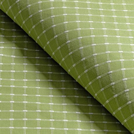 Brunschwig & Fils LISON CHECK LEAF Upholstery Fabric