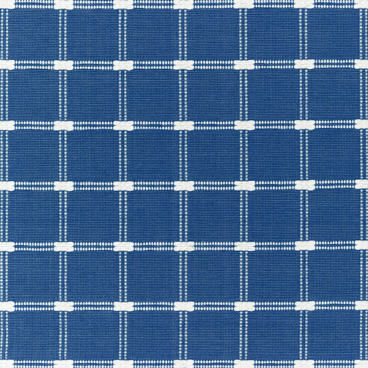 Brunschwig & Fils LISON CHECK BLUE Upholstery Fabric