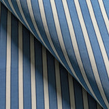 Brunschwig & Fils ROUEN STRIPE BLUE Upholstery Fabric