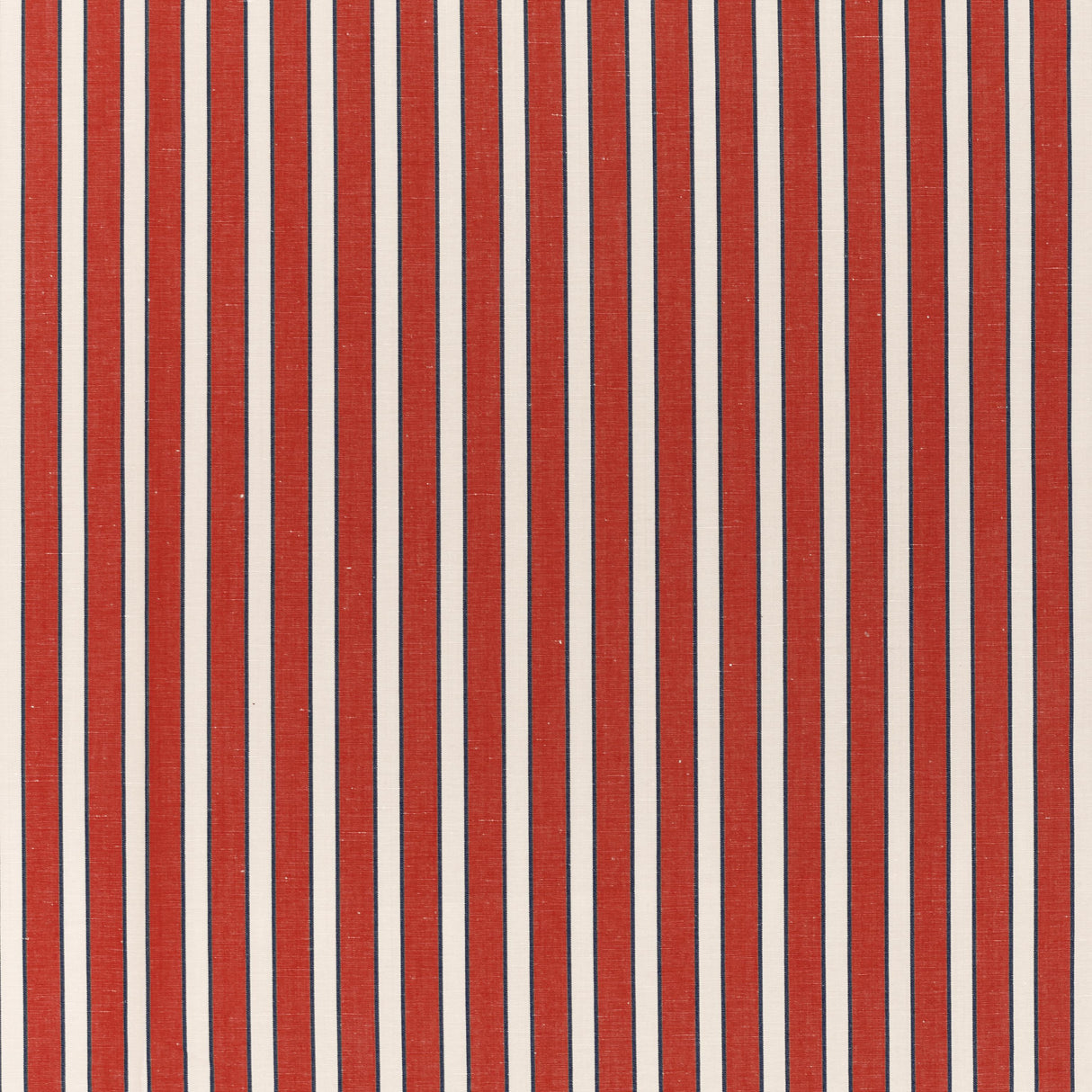 Brunschwig & Fils ROUEN STRIPE RED Upholstery Fabric