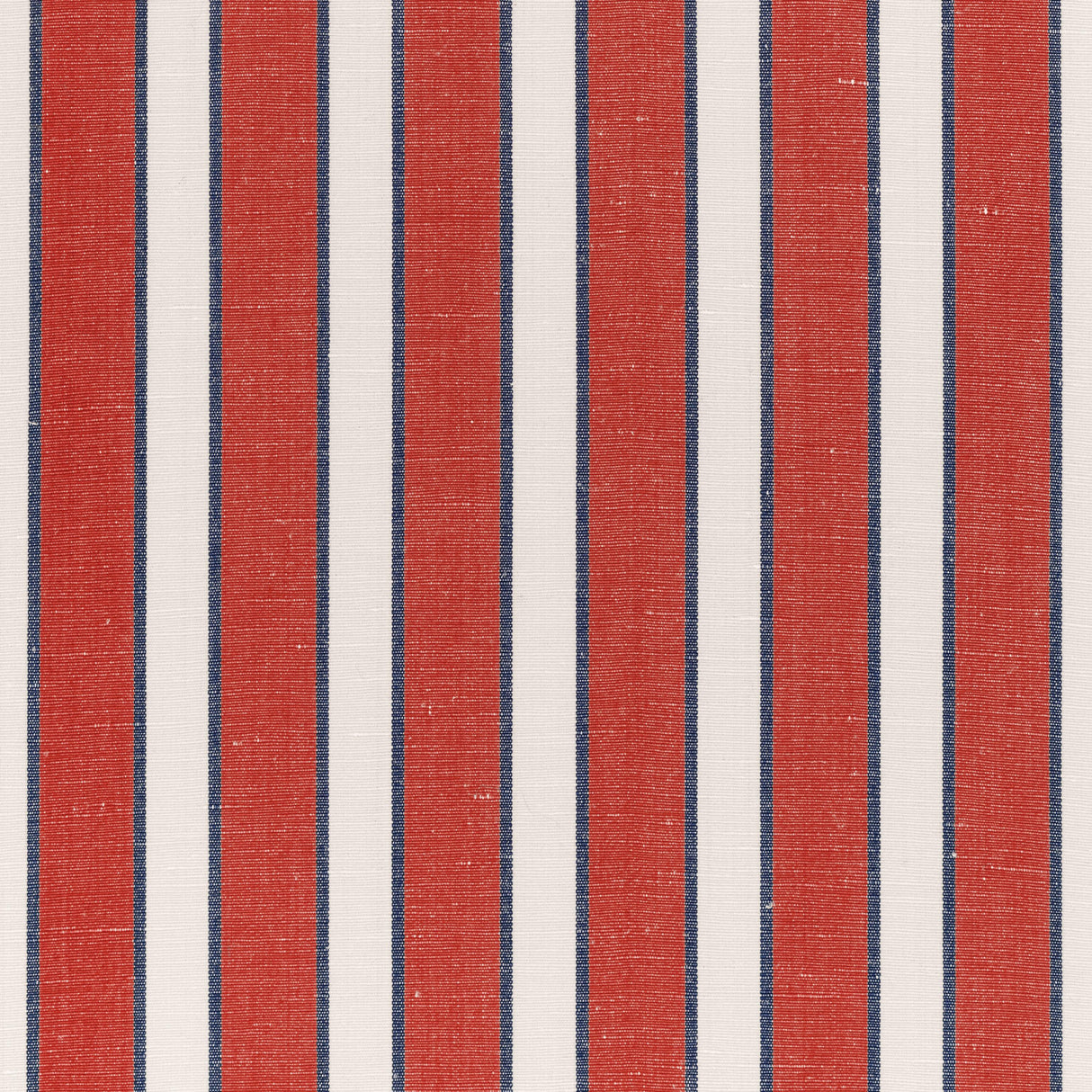 Brunschwig & Fils ROUEN STRIPE RED Upholstery Fabric