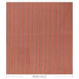Brunschwig & Fils ROUEN STRIPE RED Upholstery Fabric