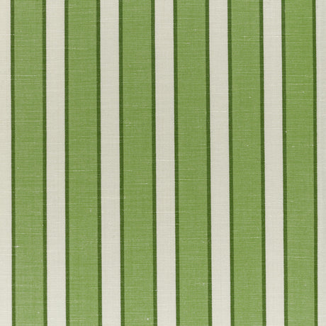 Brunschwig & Fils ROUEN STRIPE GREEN Upholstery Fabric