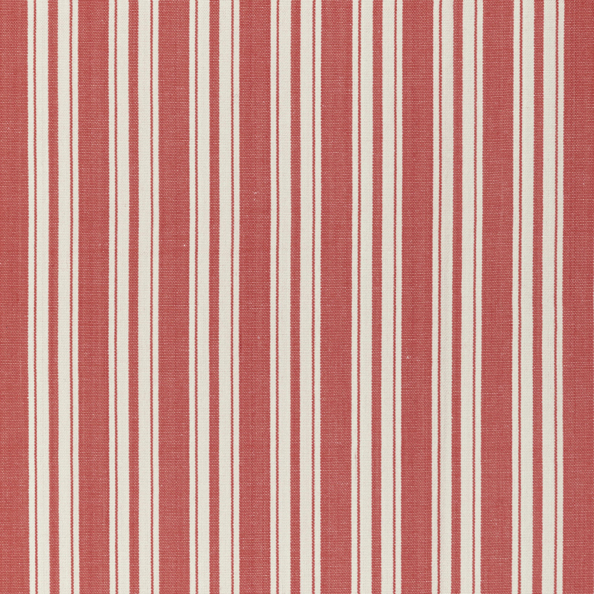 Brunschwig & Fils SELUNE STRIPE RED Upholstery Fabric