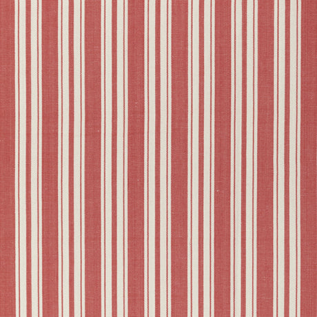Brunschwig & Fils SELUNE STRIPE RED Upholstery Fabric
