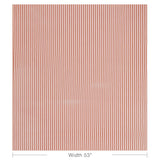 Brunschwig & Fils SELUNE STRIPE RED Upholstery Fabric