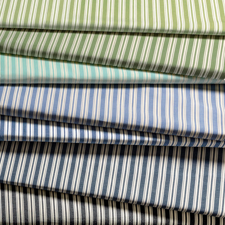 Brunschwig & Fils SELUNE STRIPE LEAF Upholstery Fabric