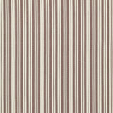 Brunschwig & Fils SELUNE STRIPE BROWN Upholstery Fabric