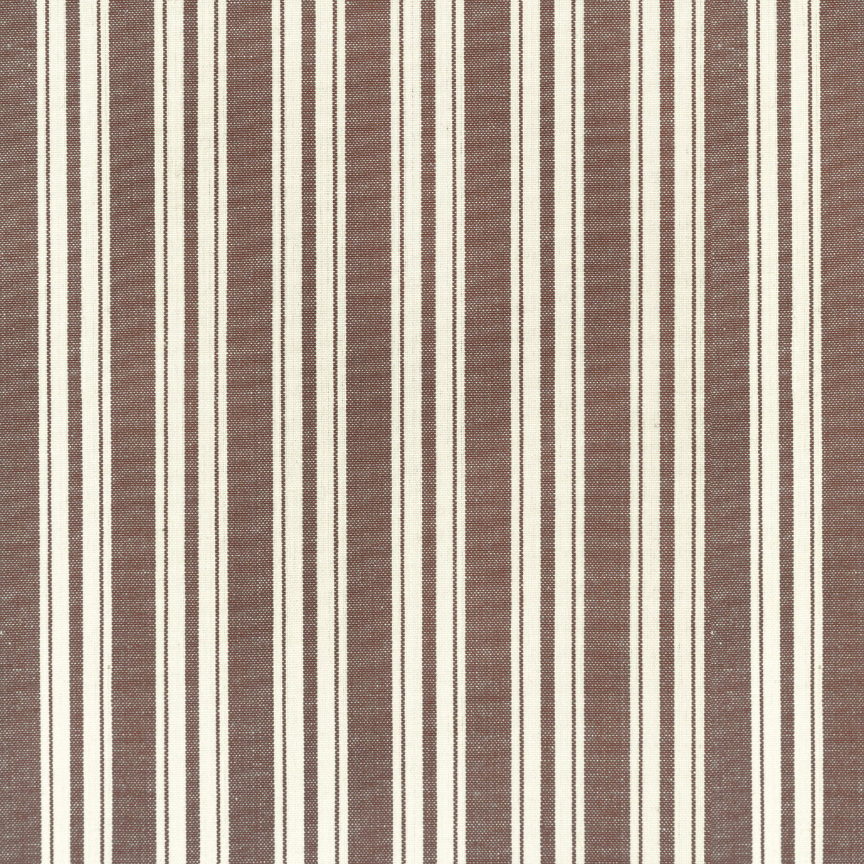 Brunschwig & Fils SELUNE STRIPE BROWN Upholstery Fabric