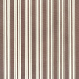 Brunschwig & Fils SELUNE STRIPE BROWN Upholstery Fabric
