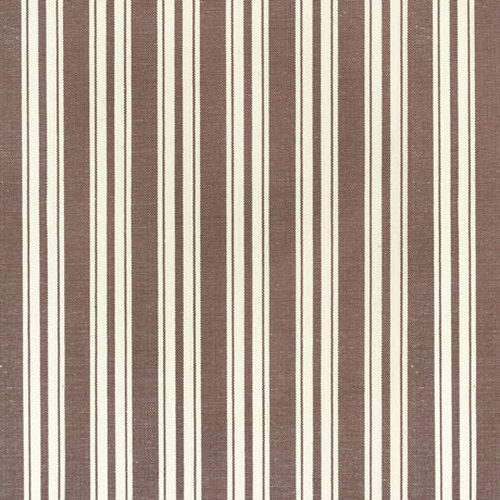 Brunschwig & Fils SELUNE STRIPE BROWN Upholstery Fabric