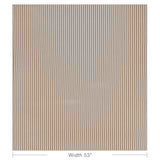 Brunschwig & Fils SELUNE STRIPE BROWN Upholstery Fabric