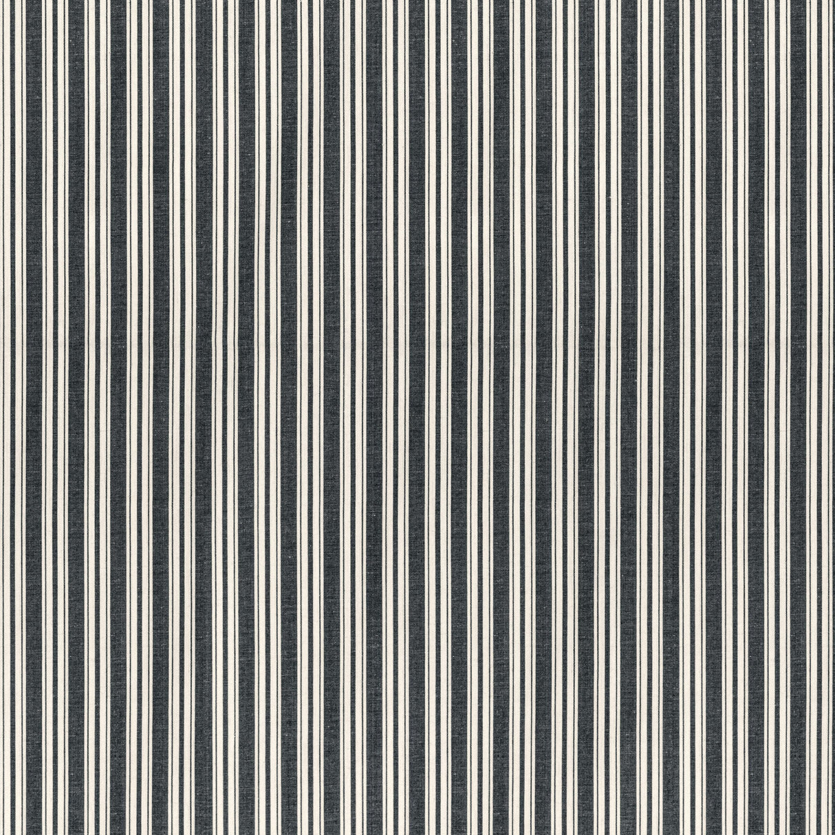 Brunschwig & Fils SELUNE STRIPE NOIR Upholstery Fabric