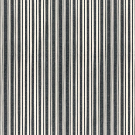 Brunschwig & Fils SELUNE STRIPE NOIR Upholstery Fabric