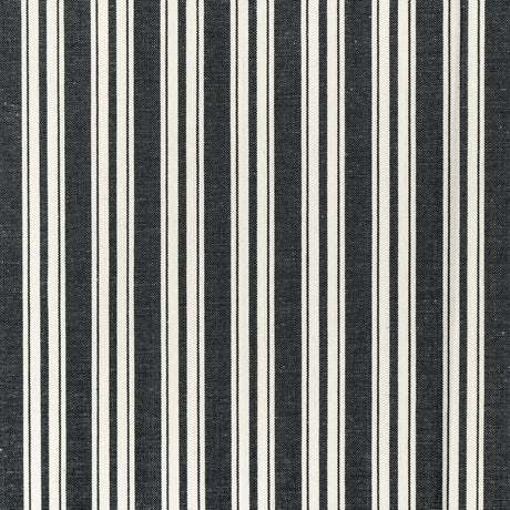 Brunschwig & Fils SELUNE STRIPE NOIR Upholstery Fabric