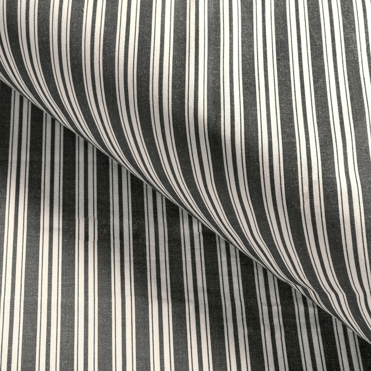 Brunschwig & Fils SELUNE STRIPE NOIR Upholstery Fabric