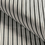 Brunschwig & Fils SELUNE STRIPE NOIR Upholstery Fabric