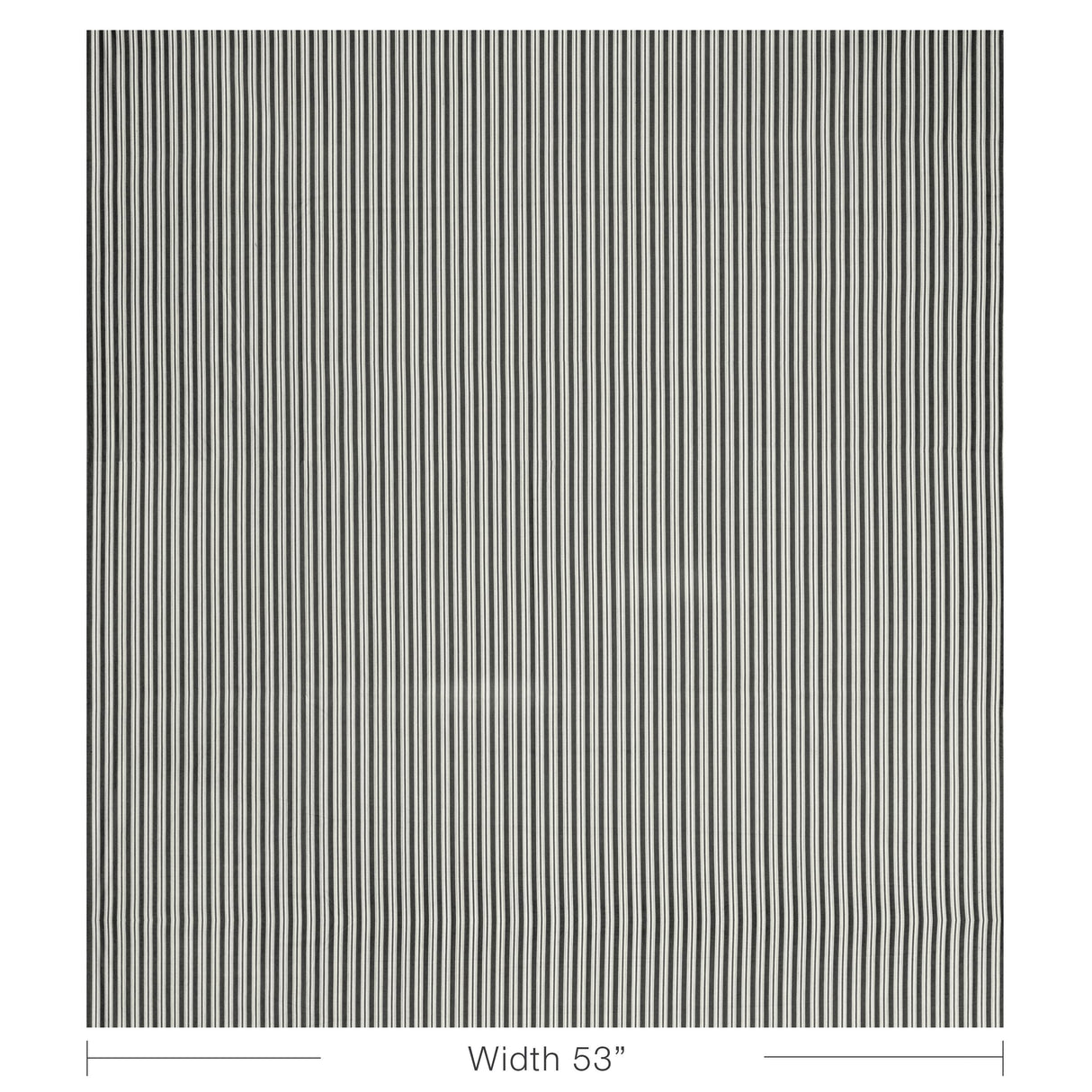 Brunschwig & Fils SELUNE STRIPE NOIR Upholstery Fabric