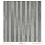 Brunschwig & Fils SELUNE STRIPE NOIR Upholstery Fabric