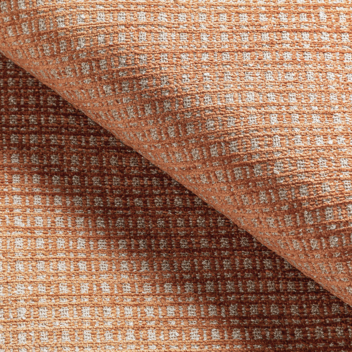 Brunschwig & Fils LANDIERS TEXTURE ORANGE Upholstery Fabric