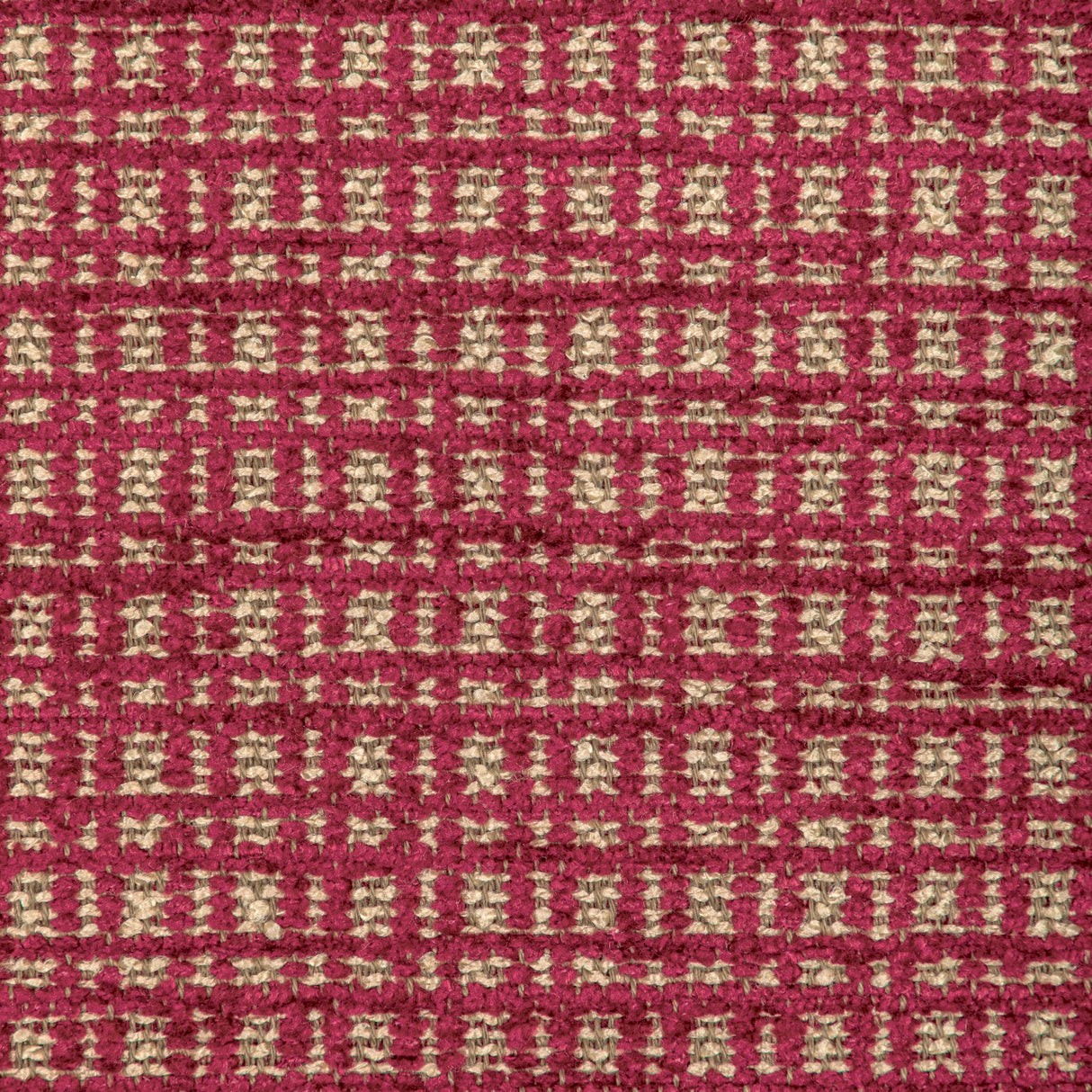 Brunschwig & Fils LANDIERS TEXTURE RED Upholstery Fabric