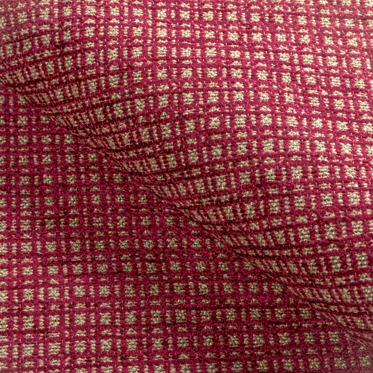 Brunschwig & Fils LANDIERS TEXTURE RED Upholstery Fabric