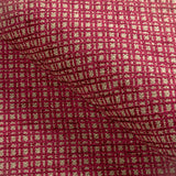 Brunschwig & Fils LANDIERS TEXTURE RED Upholstery Fabric