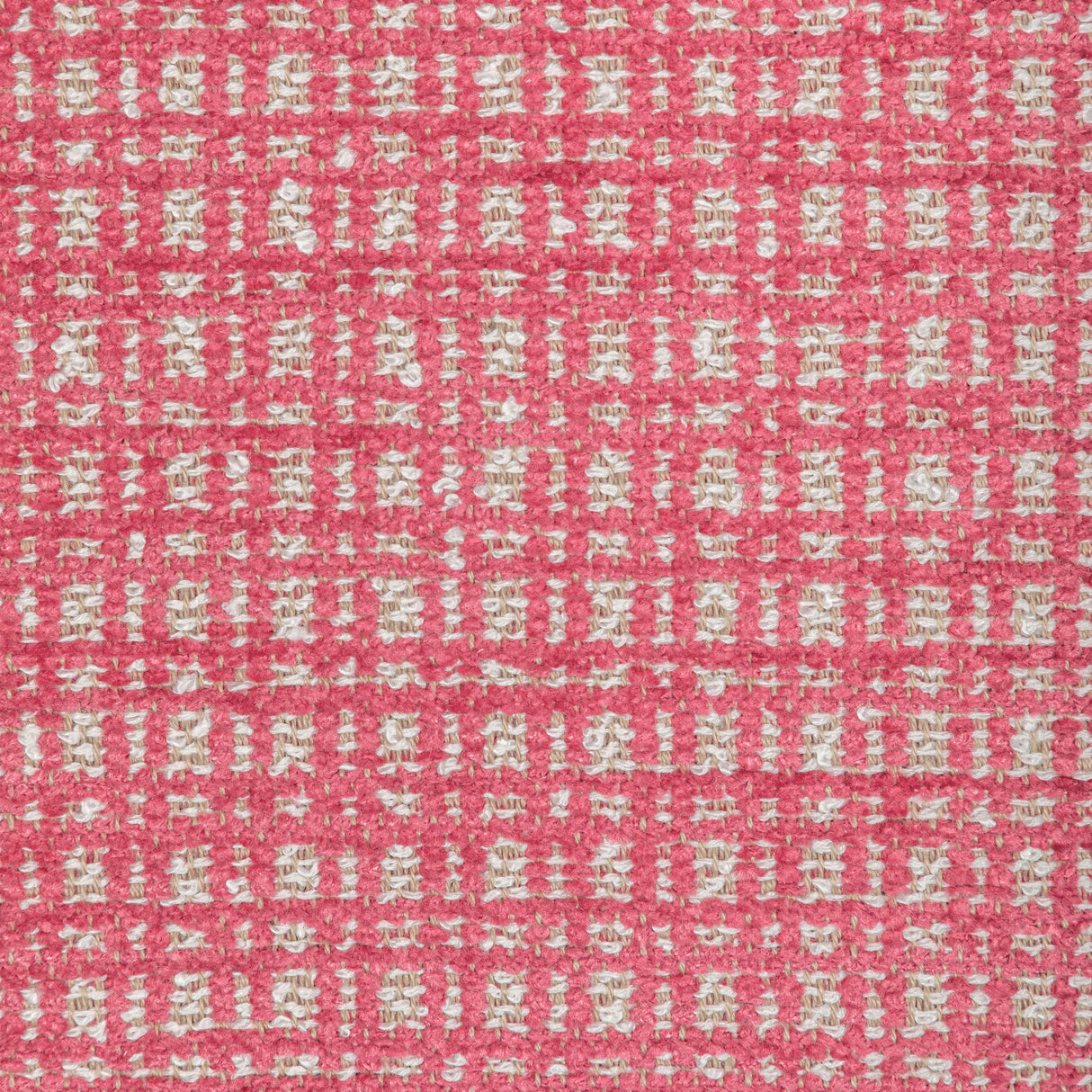 Brunschwig & Fils LANDIERS TEXTURE PINK Upholstery Fabric