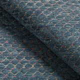 Brunschwig & Fils BISSY TEXTURE BLUE Upholstery Fabric