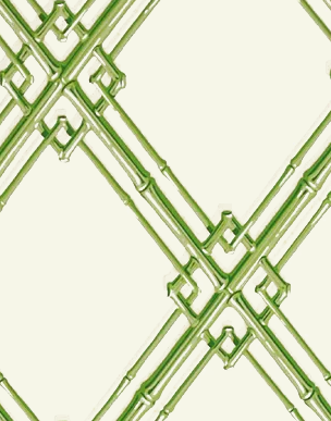 Brunschwig & Fils TREILLAGE DE BAMBOU LEAF Wallpaper