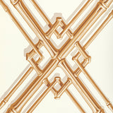 Brunschwig & Fils TREILLAGE DE BAMBOU GOLD Wallpaper