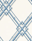 Brunschwig & Fils TREILLAGE DE BAMBOU BLUE Wallpaper
