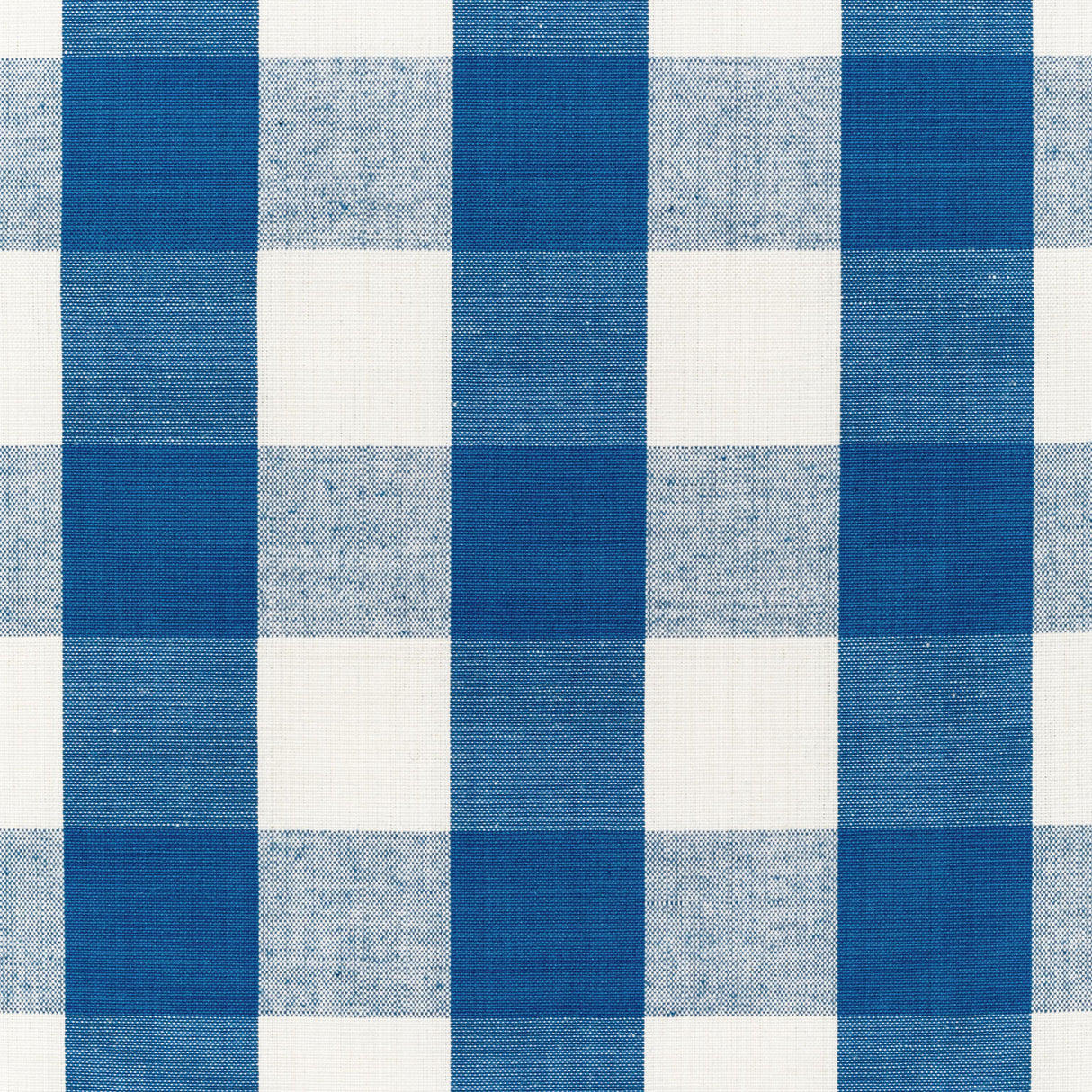 Brunschwig & Fils CARSTEN CHECK BLUE Upholstery Fabric