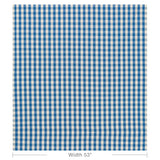 Brunschwig & Fils CARSTEN CHECK BLUE Upholstery Fabric