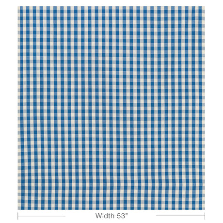 Brunschwig & Fils CARSTEN CHECK BLUE Upholstery Fabric