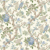 G P & J Baker ELTHAM BLUE Wallpaper